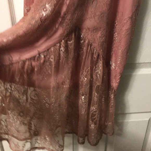 Lovers + Friends Elora Midi Dress in Metallic Rose - Picture 12 of 16